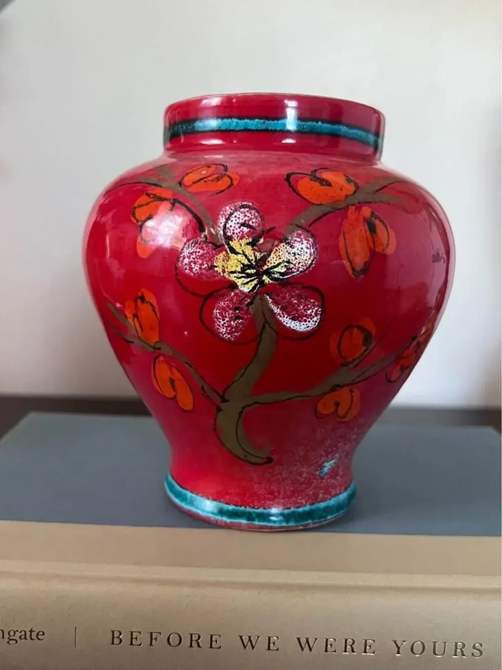 Handpainted Italian Vase